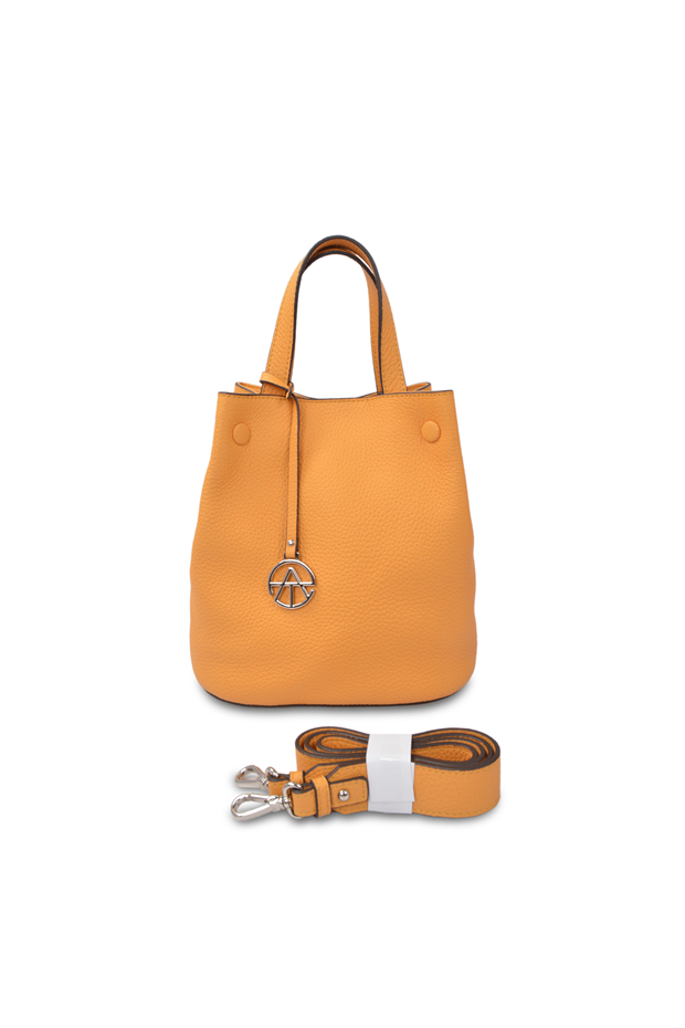 Fashionable drawstring bucket bag is durable