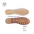 PVC outsole Rubber Sole for Moccasins