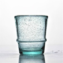 Green Bubbles Recycled Glass Drinkware