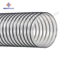 Rigid helix dust collection flexible air duct hose