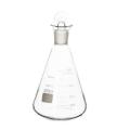 Erlenmeger Flask with Ground-in Glass Stoper 50ml