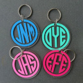 Acrylic Circle Flexible Key Ring