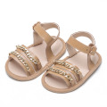 Fashion Leopard Leather Boys Baby Sandals