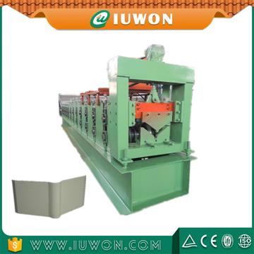 Steel Roof Tile Ridge Cap Roll Forming Machine