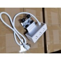 Three Socket Desktop Underground Socket Power Strip