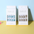 Luxury Fake Nails Waterproof Jelly Nail Sticker