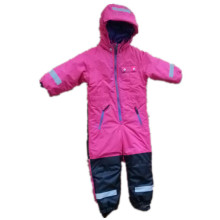 Pink Hooded Reflective Waterproof Jumpsuits