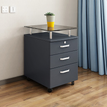 Customize Office Filing Wooden Cabinet with Wheels