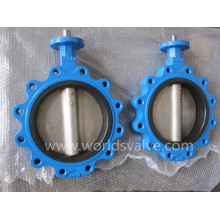 Ggg40 Ductile Iron Screw End Lug Type Butterfly Valve with CE & ISO