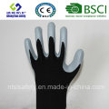 13G Polyester Shell mit Nitril beschichteten Arbeitshandschuhen (SL-N115)