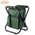 Upkeep Portable Camping Folding Chair With Cooler Bag