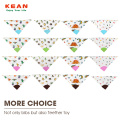 Cute design chic organic baby bibs