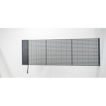 Outdoor led grille curtain display