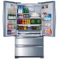 36"French Stainless Steel Door Refrigerator with Bottom Freezers