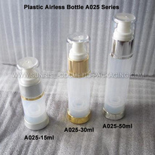 15ml 30ml 50ml PP Clear Airless Bottle