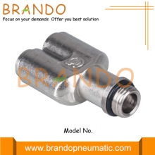 Male Y Type Brass Pneumatic Hose Swivel Fitting