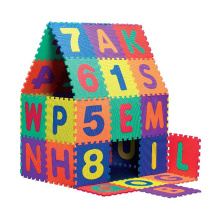 Letras del alfabeto Rompecabezas de espuma EVA estera números matemáticos contando juguetes educativos baldosas de suelo manta de camping para niños bebé Playy