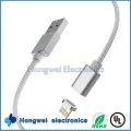 Cargador de sincronización y datos 2 In1 cable USB magnético para Anfroid / iPhone ISO