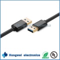 Высокоскоростной двойной USB 3.0 от мужчины к мужскому адаптеру Типы кабелей USB