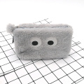 Big eyes style make up plush pencil bag