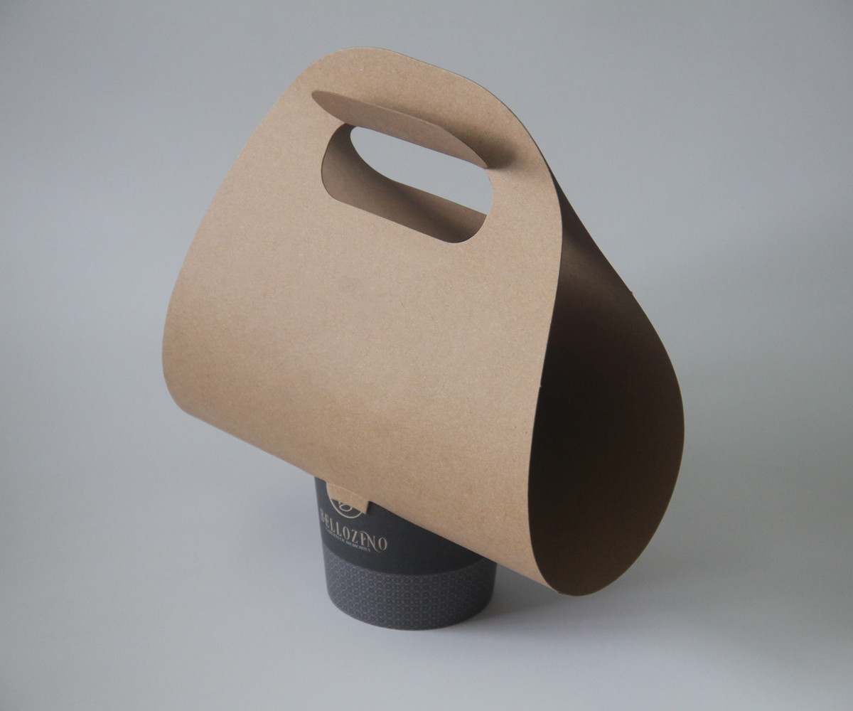 paper carrier for hot drink