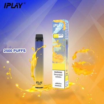 IPLAY MAX 2500puffs Vape Pen Wholesale Price