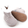 Nouvelles chaussures d&#39;hiver pour bébé en cuir véritable