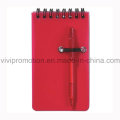 Custmoized Plastic Mini Pocket Soft PP Cover Spiral Notebook (PPN230)