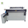 Plastic roll to sheet slitting cutting machine