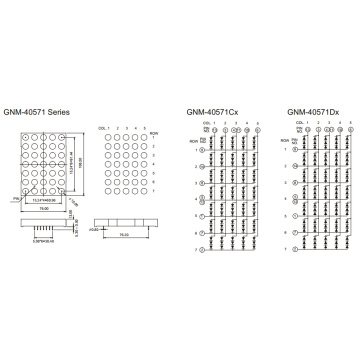 4,0 polegadas, 10,0 mm DOT (GNM-40571Cx-Dx)