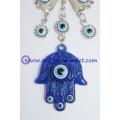 Hamsa hand wall hanging,Butterfly evil eye wall decoration, Turkish nazar lucky evil eye