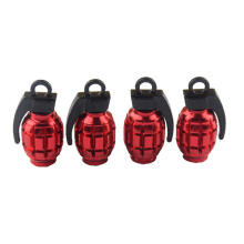 Magic color aluminum alloy dust cap grenade cover