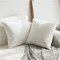 Goose feather down pillow 100% cotton fabric queen