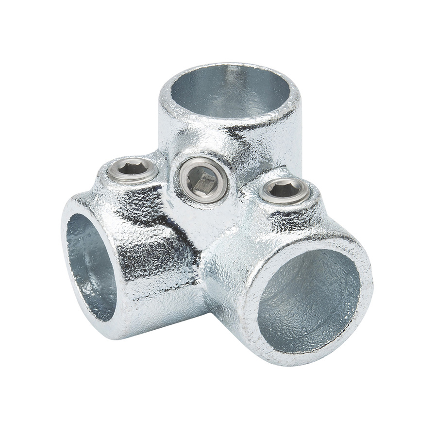 Aluminum 3 Way Connector CNC