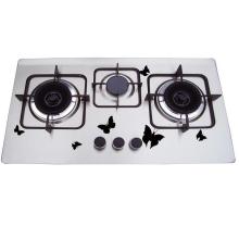 Cheap Price 201 Stainless Steel 3 Burner Gas Hob, Gas Cooker