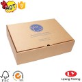 Kraft paper packaging folding box