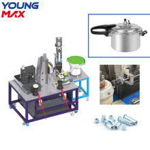 Youngmax cookware vibrating feeder stud welding machine