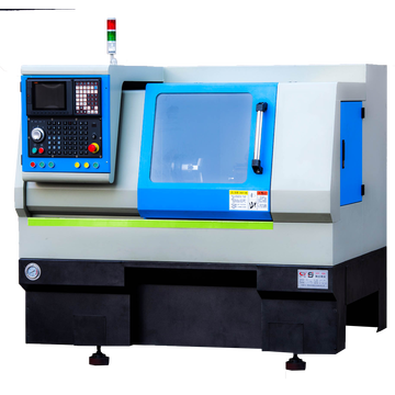 Torno CNC com trilho linear inclinado i3