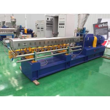 KTE-36 plastic recycling pelletizing extruder through CE ISO