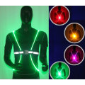 High Visibility Fluorescent Running LED Vest Reflective Vest