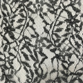 Leaves Pattern Garment Polyester Lace Fabric