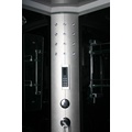 Puerta de ducha corredera personalizada portátil de una persona prefabrada sauna húmeda sauna salón