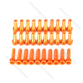 Aluminum M3x10mm Hex Socket Screws For RC quadcopters