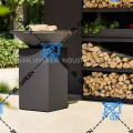 Black Color Corten Steel Barbecue Grills