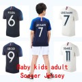 French 2 Stars Thailand GRIEZMANN MBAPPE POGBA soccer jerseys