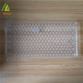 Customized Multi-hole clear extra large deep plastic vial trays