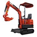 Mini Crawler Excavator for Garden With Rubber Track