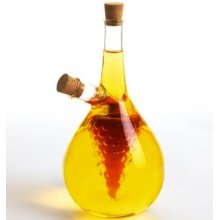 Hot Sale 2PCS/Set Glass Oil and Vinegar Container, Glass Oil & Vinegar Bottle Set
