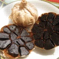 Ajo Negro Seco Con Antioxidantes