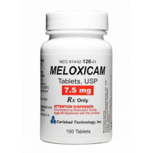 ¿Por qué solo se prescribe meloxicam?